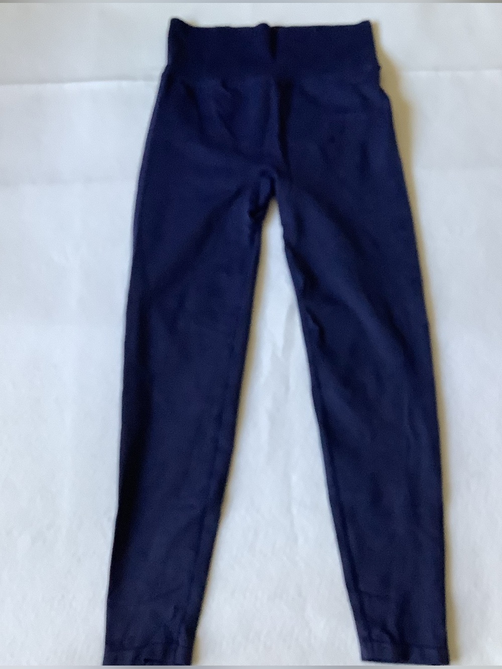 PINK Victoria's Secret Navy Ribbed Seamless High Waisted Leggings Size Medium M